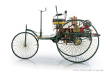 Schönes Geschenk Patent-Motorwagen für Wiesloch: Am 1. August 2015 übergibt Mercedes-Benz Classic einen Benz Patent-Motorwagen an die Freunde historischer Fahrzeuge Wiesloche.V.