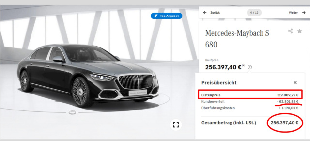 Mercedes: Hohe Preisnachlässe für sofort verfügbare Pkw: Sparen beim neuen Stern: Bis zu 63.000 € Rabatt sind drin