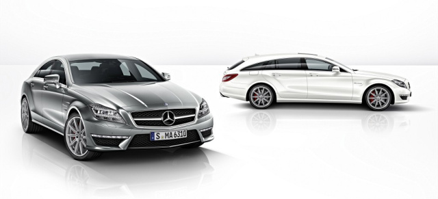 Performance-Update für den CLS 63 AMG:  Mercedes-Benz CLS 63 AMG "S-Modell": Neues Allradsystem und Leistungs-Plus auf 585 PS!