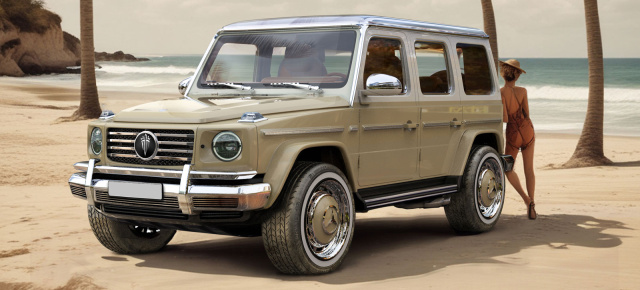 Klassik-Charme erfahren: Carlex G-Vintage: Mercedes G63 im Retro-Chic