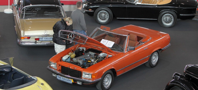 11.-13. März: RetroClassics Stuttgart: 11. Oldtimer-Messe mit tollem Programm im 125. Jahr des Automobils