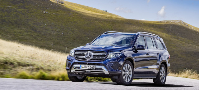 Premiere: Der neue Mercedes-Benz GLS: Der neue GLS  - die S-Klasse unter den SUVs  - ist da! 