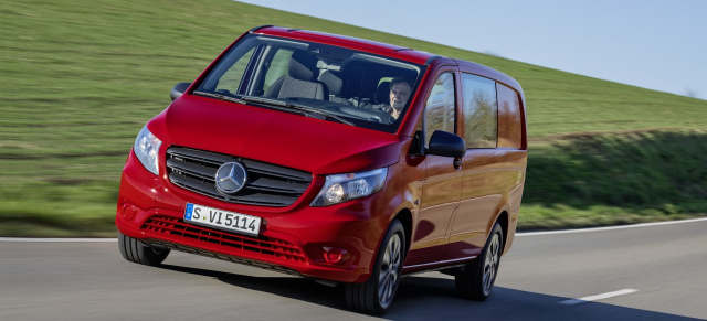 Mercedes-Benz Vans Premiere: der neue Vito und eVito: Aufgefrischt, aufgewertet und aktualisiert: Der neue Vito präsentiert sich attraktiver und up to date