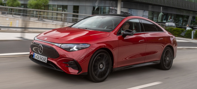 Fahrbericht: Mercedes-Benz CLA 250+: Elektro-Stern für die erste Reihe