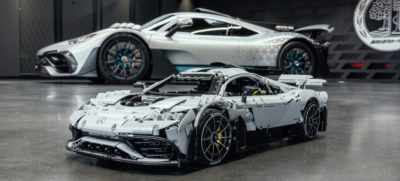 Hypercar im Maßstab 1:8: Mercedes-AMG ONE kommt als Klemmbaustein R/C ...