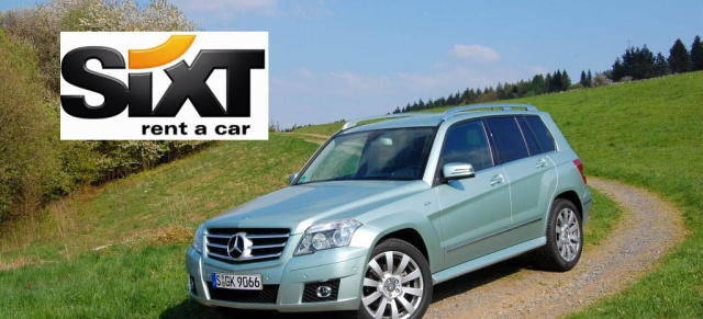 Mieten statt kaufen: Rent a Mercedes-Offroad-Fahrspaß : Sixt mit Offroaderspecial  Mercedes-Benz GLK ab 75 /Tag