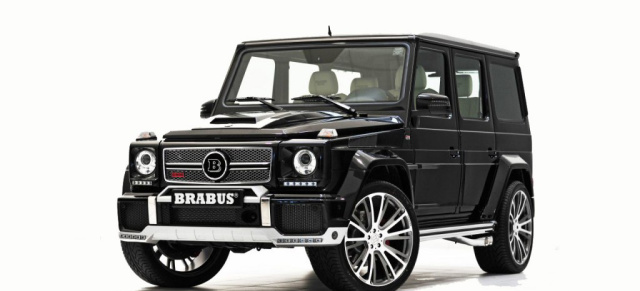 G -wie "Gewaltig":  BRABUS 800 WIDESTAR - G65 AMG Umbau mit 800 PS: Das Breitbau-SUV auf Mercedes-Basis feiert auf der Qatar Motorshow  Premiere