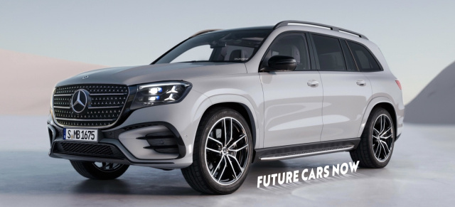 Mercedes von morgen: So sieht das Mercedes-Benz GLS X167 Facelift aus