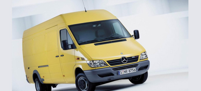 DEKRA Mängelreport 2011 - Spitzenplatz für Mercedes Sprinter: Erstmals nehmen die Prüfprofis  Transporter in ihre  Zuverlässigkeitsstudie auf  