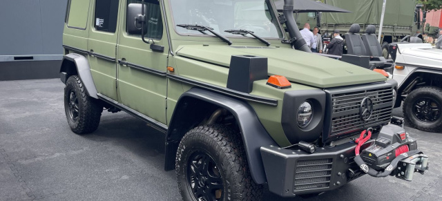 Der Krieger im Mercedes-Benz Portfolio heißt „Wolf“: Die G-Klasse bei der Bundeswehr: Ein Wolf für alle Fälle