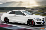 Was wäre wenn: Mercedes CLA 45 AMG als 2-Door-Looker?: Weniger ist mehr -könnte das kompakte Coupé als Zweitürer beeindrucken?