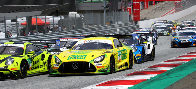 ADAC GT Masters auf dem Red Bull Ring: Mercedes-AMG Teams ohne Siegchancen in Spielberg