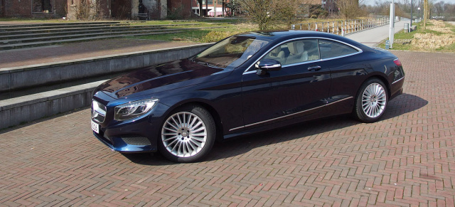 Unabhängigkeitserklärung : Fahrbericht Mercedes-Benz  S 500 Coupé 4MATIC