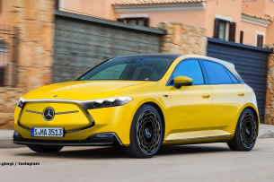 Kommende A-Klasse könnte vollelektrisch in Fahrt kommen