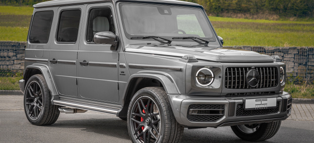 Mercedes-AMG G63 von SCHAWE Car Design aus Waltrop: G-schmackvoll veredelt: Carbon-Upgrade für die G-Klasse (W463)