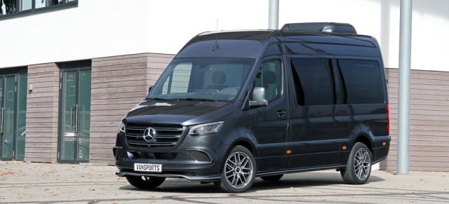 Mercedes-Benz Sprinter Tuning : VANSPORTS.DE, „SP Stream“- Veredlung für den neuen Sprinter