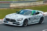 Mercedes-AMG GT Erlkönig erwischt: Mit Karacho durch die Grüne Hölle: AMG GT R Black Series auf dem Nürburgring gefilmt