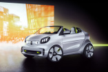 Daimler auf dem Pariser Autosalon: Premiere in Paris: showcar smart forease