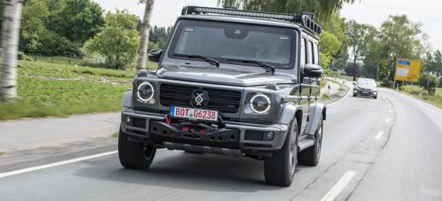 Fahrbericht Invicto Mission: Granatenstark: Die gepanzerte Mercedes G-Klasse von Brabus