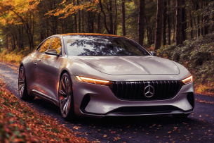 Vorschlag für zukünftiges Mercedes Design der sinnlichen Klarheit