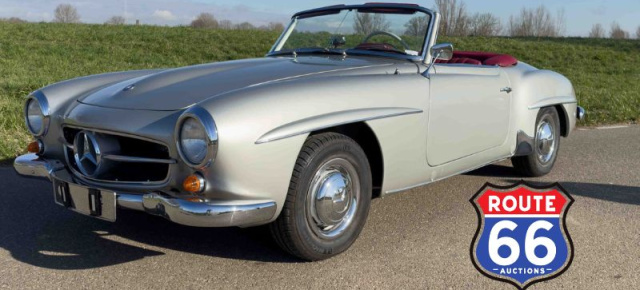 Mercedes-Benz kaufen und verkaufen: Diese 5 klassischen Sterne findet ihr jetzt bei Route 66-Auctions