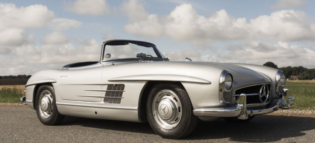 Bonhams in Padua: Mercedes 300 SL Roadster für 897.000 Euro versteigert