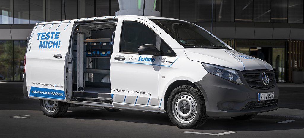 Elektromobilität im Handwerk: Mercedes-Benz und Sortimo bieten ...