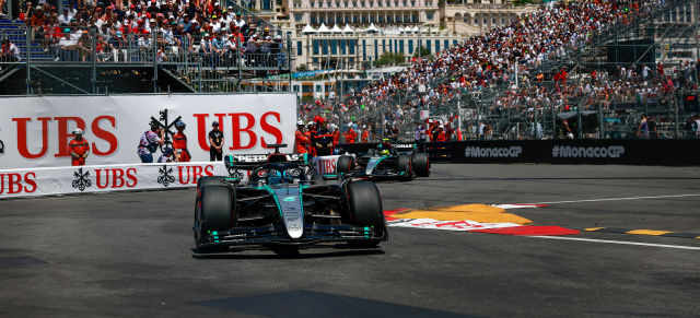 Formel 1 in Monte Carlo: Zweimal Punkte für Mercedes in Monaco