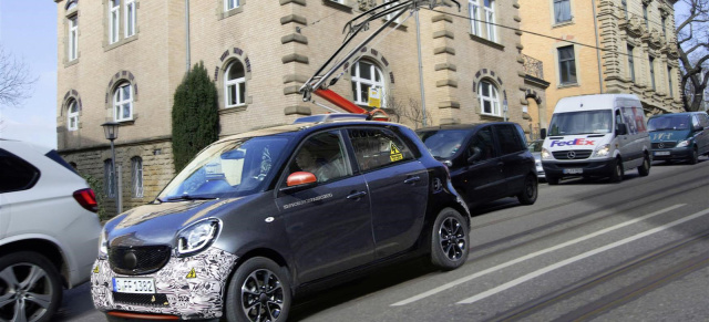 smart forrail – City-Flitzer mit Oberleitung : Pilotversuch für neuen smart forrail im Pendelverkehr rund um Stuttgart 