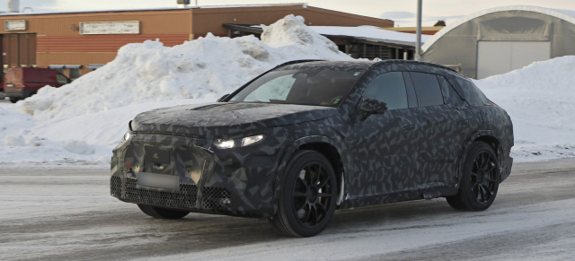 Mercedes-AMG Erlkönig Premiere: Aktuelle Fotos vom AMG-BEV-High-Performance-SUV 2027