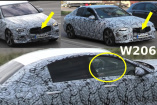 Mercedes-Benz Erlkönig erwischt: Star Spy Shot Video: Diverse C-Klasse-W206-Prototypen in bewegten Bildern