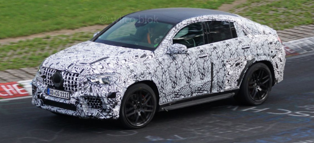 Mercedes-AMG Erlkönig erwischt: Star-Spy Shot: Das neue GLE 63 Coupé auf dem Nürburgring