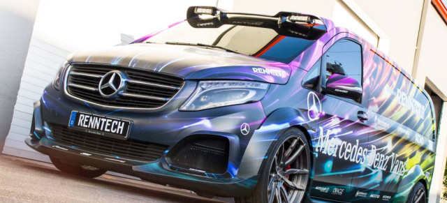 SEMA-Star:  DJ Van - Mercedes-Metris/Vito als Musicmaker  : US-Tuner RENNtech lässt mit einem klangvollen Vito-Umbau aufhorchen