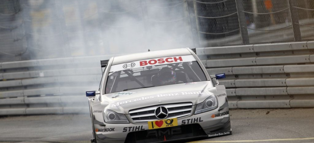 DTM 2011: Sieg für Mercedes auf dem Norisring: Mit seinem neunten DTM-Sieg übernahm Spengler erneut die Führung in der Fahrerwertung der DTM 