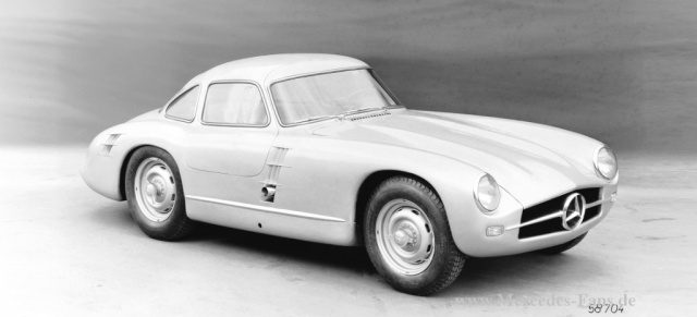 Nie im Einsatz: Der Mercedes-Benz 300 SL (W 194) mit der Chassisnummer 11: Das Zwischenmodell hin zum 1954 erscheinenden Seriensportwagen 300 SL (W 198)