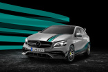 Mercedes-AMG Sondermodell: MERCEDES AMG PETRONAS 2015 World Champion Edition: Exklusive A-Klasse zum Gewinn der Konstrukteurs- und Fahrer-Weltmeisterschaft 