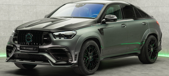 Mercedes-AMG GLE 63 Coupé von Mansory: Grün und kühn