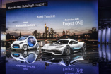 Mercedes-Benz Cars auf der IAA 2017: Mercedes Media Night : Live-Bilder vom Mercedes-AMG Project One