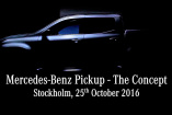 A new Star is born: Mercedes-Benz Pickup: Teaser-Video: Mercedes-Pickup Konzept zeigt sich im Kurzfilm