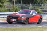 Erwischt: neuer Mercedes SLK 2011 Erlkönig: Das Bild vom neuen SLK 2011 wird klarer: Der kleine Mercedes Roadster lässt die Maske fallen 