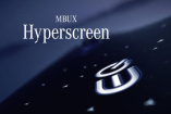 Mercedes-Benz Weltpremiere voraus: MBUX in seiner schönsten Form: Save the date: Debüt des MBUX Hyperscreens 07.01.2021 - 14.00 MEZ