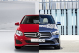 B-Klasse Kopf an Kopf: W246 vs. W247: Gesichtsvergleich: Mercedes B-Klasse - wie sehr hast Du dich verändert?