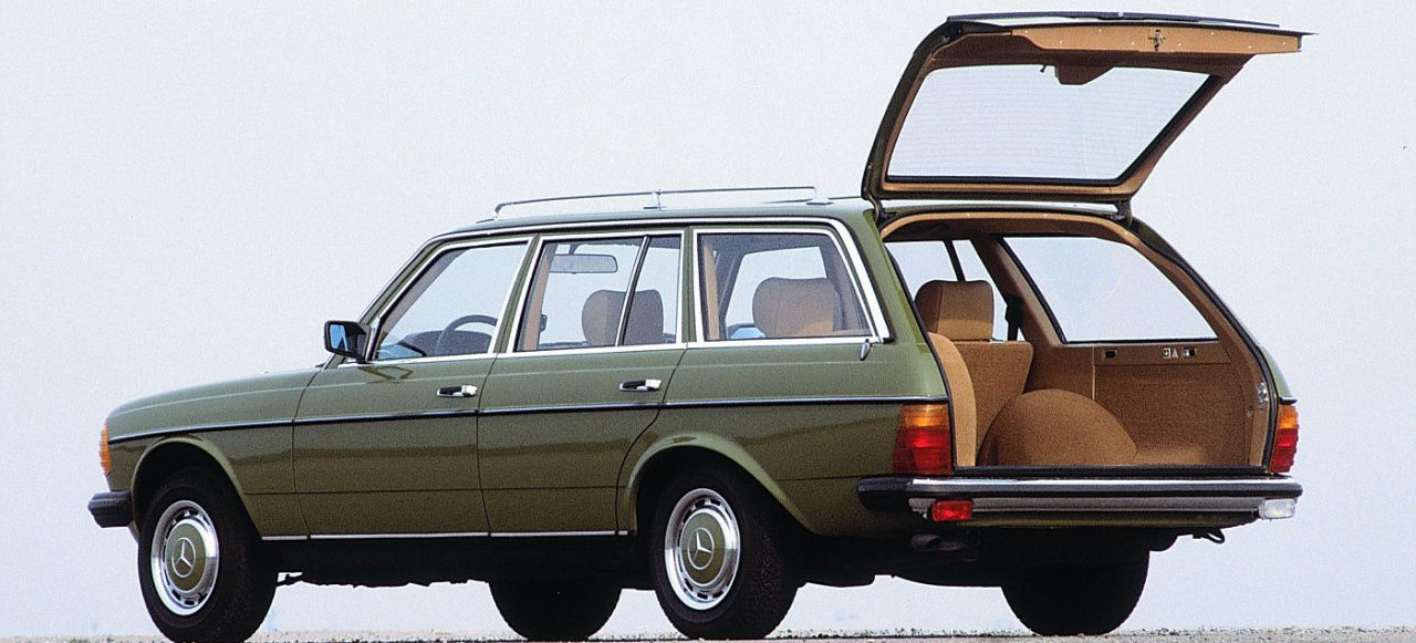 50 Jahre Mercedes-Benz Baureihe 123 (Teil 3) - das T-Modell: 123er Trilogie: Der Mercedes-Kombi, der so nicht heißen durfte.