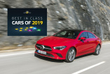 Mercedes-Benz CLA: Amtlich gecrasht und offiziell für am sichersten befunden: Mercedes CLA ist 2019 Euro-NCAP-Klassenbester im Kompaktsegment