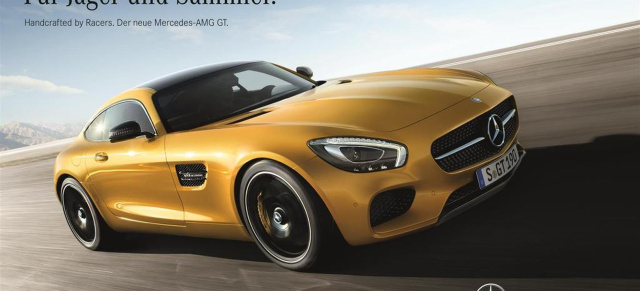 Kampagnenstart: Mercedes-AMG GT : Erster TV-Spot mit dem Porsche-911-Rivalen