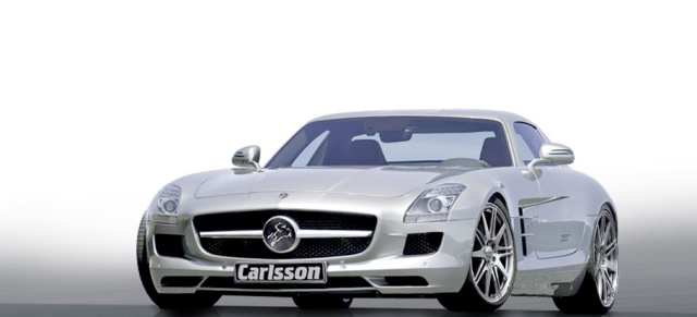 Mehr Bodenfreiheit für den Mercedes-Benz SLS AMG: Carlsson Lifttronic zum Überfahren von Hindernissen