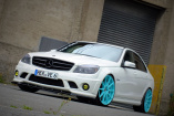 Mercedes-Benz C63: Frisch gemacht: Cooler C63: Mercedes C-Klasse mit Minzgeschmack!