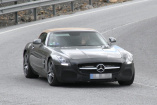 Erlkönig erwischt: Exklusive Fotos vom Mercedes SLS AMG Facelift: Erste Bilder von der Modellpflege des SLS AMG Roadster 