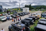 89 G-Klassen feiern die Legende: Ein besonderes Jubiläum in Stuttgart: 45 Jahre Mercedes-Benz G-Klasse