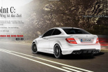 Webspecial  Mercedes C 63 AMG Coupé: Das neue AMG Modell lässt sich online erfahren